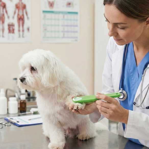 Cepillo de Silicona Multiusos para Perros y Gatos 26 cm