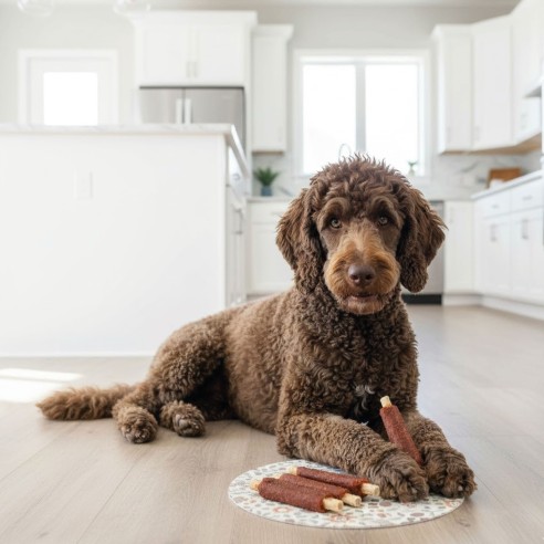 Snack Natural para Perros con Pollo y Soja - 1 KG