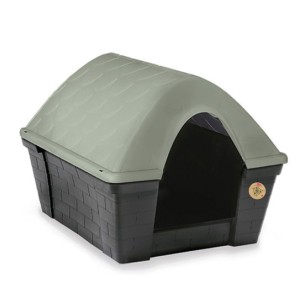 Caseta para Perro HAPPY Stefanplast Grande 96x78x73 cm – Resistente para Exterior-Perros raza Grande