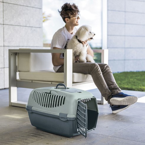 Transportín Gulliver Basic N.3 para Mascotas 61x40x38 cm