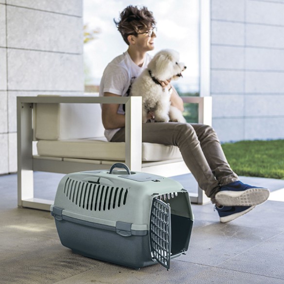 Transportín Gulliver Basic N.3 para Mascotas 61x40x38 cm