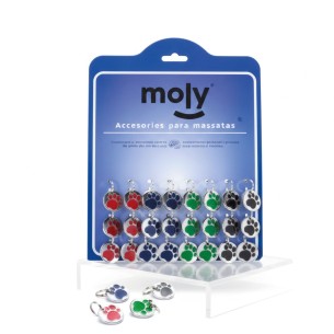 Expositor para 24 Placas con Huella - Accesorios Mascotas