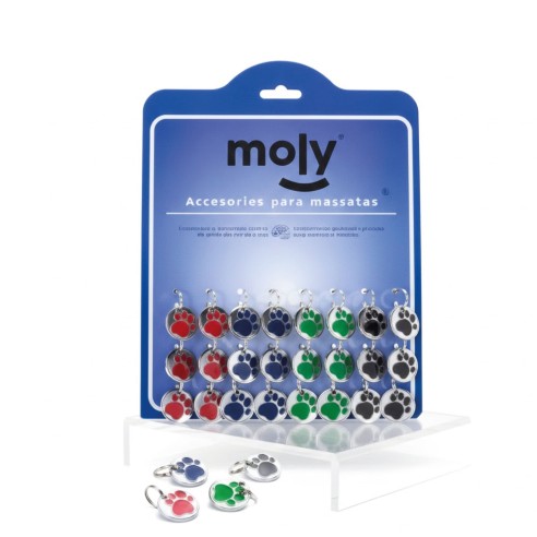 Expositor para 24 Placas con Huella - Accesorios Mascotas