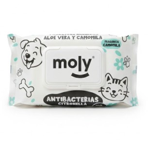 Toallitas Higiénicas con Bactericida y Repelente Antiparasitario | Limpieza y Protección Diaria – Moly