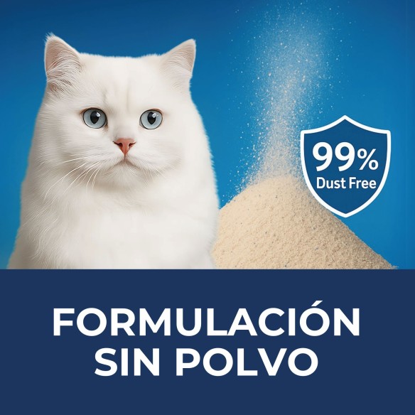 Arena para Gatos Moly Premium Gel de Sílice 17,9 L (7,5 kg) | Máxima Absorción y Control de Olores