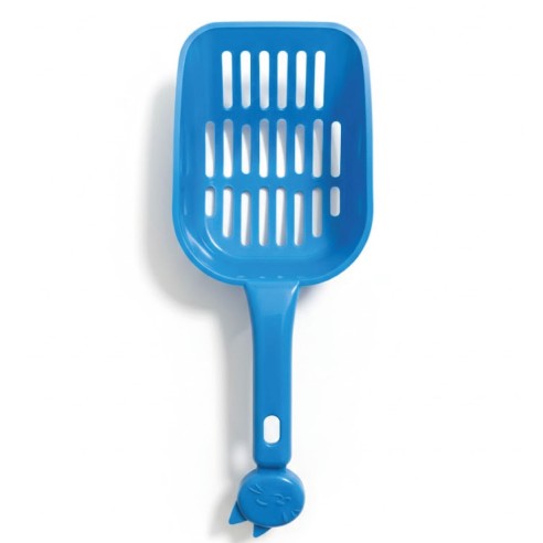 Paleta Higiénica para Gatos con Diseño de Gato | Recogedor de Excrementos Práctico y Resistente – Moly