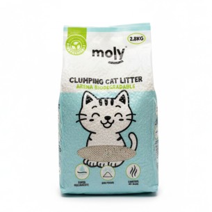 Arena para Gatos Bentonita Carbón Activo 5kg - Sin Olores