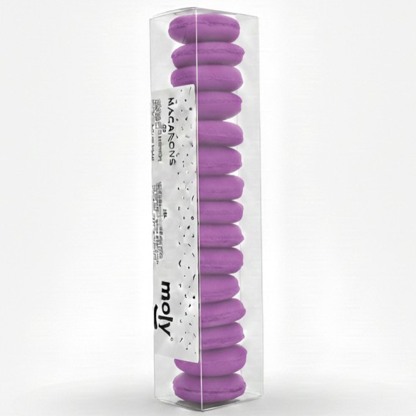 15 Macarons de Galletas para Perros Moly – Estuche de Snacks Premium