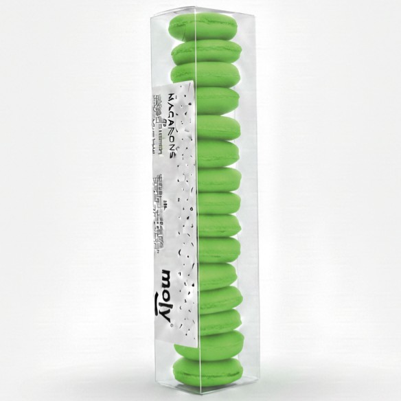 15 Macarons de Galletas para Perros Moly – Estuche de Snacks Premium