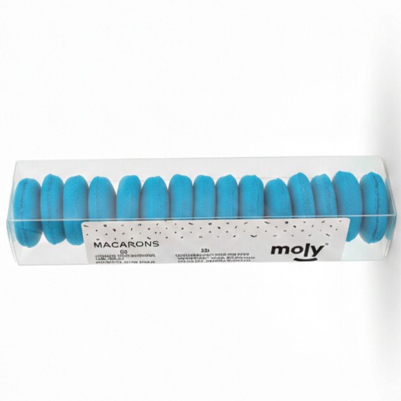 15 Macarons de Galletas para Perros Moly – Estuche de Snacks Premium