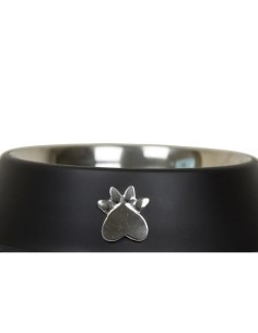 Comedero Acero Antideslizante Motif 25cm 2,35L para Mascotas 2