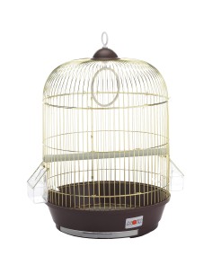 Jaula Manila Dorada 53 x 33 cm - Comodidad y Estilo para Mascotas 2