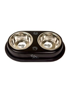 Comedero Doble Draw 13.5cm: Estilo y Funcionalidad para Mascotas 2