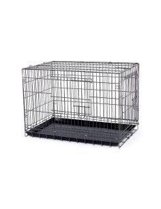 Jaula Metálica Grande 93x57x64 cm para Mascotas cómodas 2