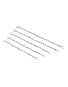 Collar Cadena con Placa 60cm - Estilo y Seguridad para tu Mascota 2