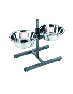 Comedero Doble Regulable 25cm - Ideal para tus Mascotas 2