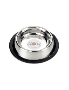 Comedero de Acero Inoxidable Antideslizante para Mascotas 2