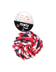 Pelota Mordedor de Algodón 10cm para Mascotas Divertidas 2