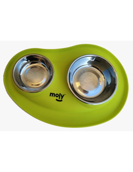 COMEDERO DOBLE BASE SILICONA