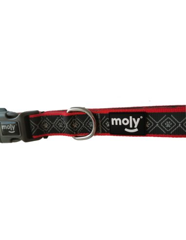 COLLAR MOLY NEOPRENO RAINBOW REFLECT T-L