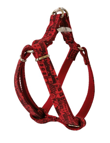 PETRAL CASITAS ROJAS T-1 20-30*1,5 CM