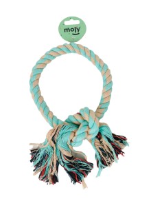 Mordedor Interactivo Redondo para Perros - Juguete de Cuerda 2