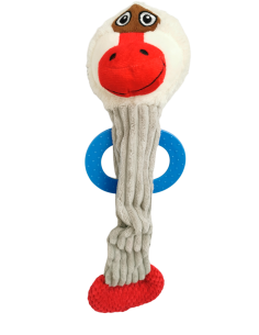 Peluche Perro con Mordedor Mono 45 cm - Diversión Asegurada 2