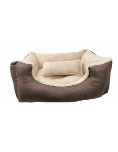 Cuna Marrón T-4 87x70x24 cm para Perros | New Collection Moly 2