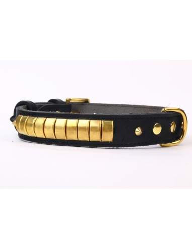 COLLAR PIEL LUXURY DISEÑO 65 CM - 
