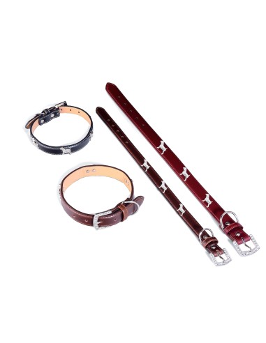 COLLAR CUERO PERRITO 50X2,5 CM - 