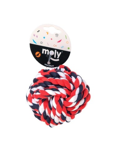 PELOTA MORDEDOR ALGODÓN 10 CM - 