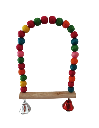 COLUMPIO INTERACTIVO C/SONIDO ARCO MADERA COLORES  - 