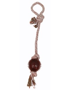 LANZADERA CUERDA TPR ECO ALGOD SISAL PEL DENT 52CM 2