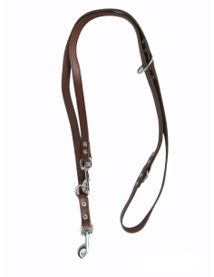 Ramal de Cuero Policía 2m x 1.8cm para Mascotas 2