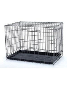 Jaula Metálica Mediana 78x48x55 cm - Comodidad y Seguridad 2