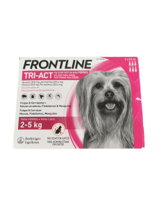 Frontline Tri-Act: Protección total para perros de 2-5 kg 2