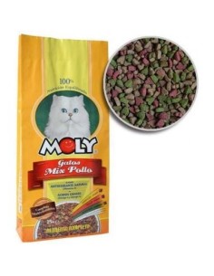 PIENSO MOLY PARA GATOS DE POLLO 1.5 kg - 