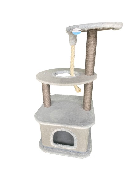 ARBOL RASCADOR DE GATO MODELO GINEBRA 97 CM - 