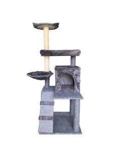 ARBOL RASCADOR GATO MODELO PARIS 49X49X132 CM -  2
