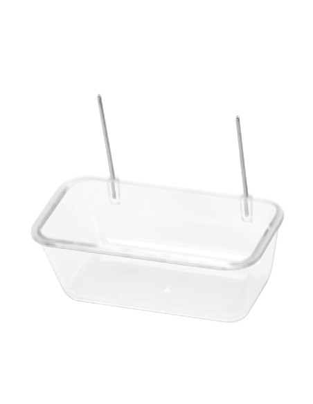 COMEDERO PEQUEÑO 8X4X3H CON GANCHO 10 UNIT - 