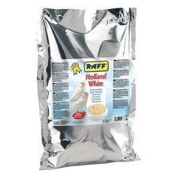 RAFF HOLLAND WHITE 4KG-PASTA DE CRÍA SIN COLORANTE -  2