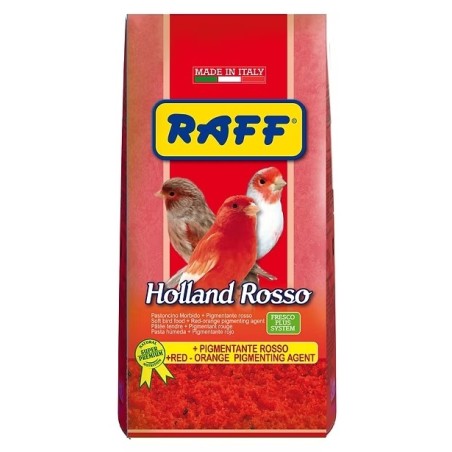 RAFF HOLLAND ROSSO PASTA DE CRÍA PARA PAJAROS CON FACTOR ROJO - 