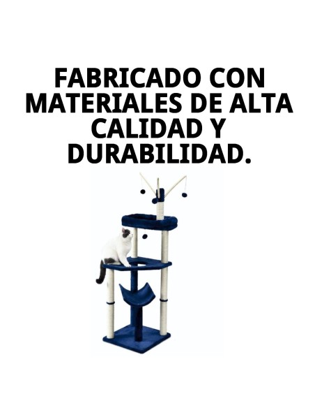 Rascador de Gato Habana 135x49.49 - Comodidad y Estilo