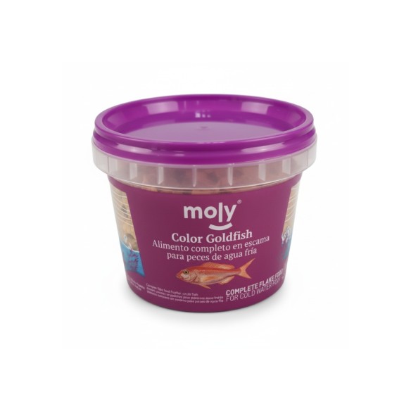 Moly Goldfish 20g: Alimento Premium para Peces de Acuario