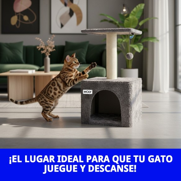 Rascador para Gato Lisboa: Estilo y Comodidad en Uno