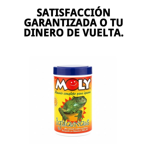 MOLY IGUANAS: Alimento Completo 100g para Iguanas