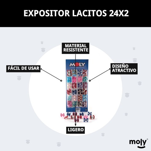 Expositor de Lacitos 24x2: Organiza con Estilo para Mascotas