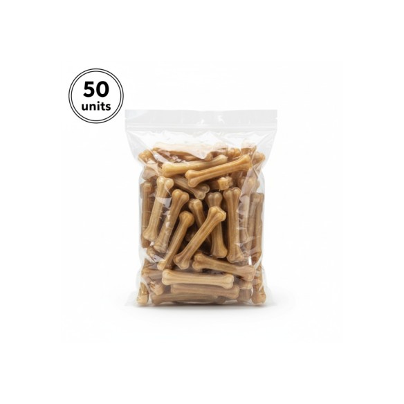 Hueso Prensado para Perros - Sabor y Salud Dental 50 cm