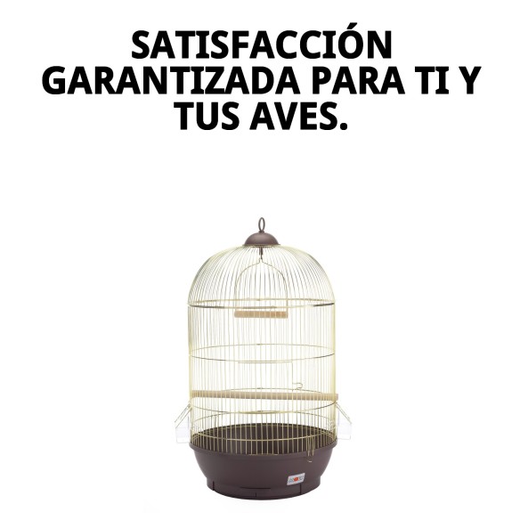 Jaula Jamaica Dorada 70x40 cm - Comodidad y Estilo para Mascotas