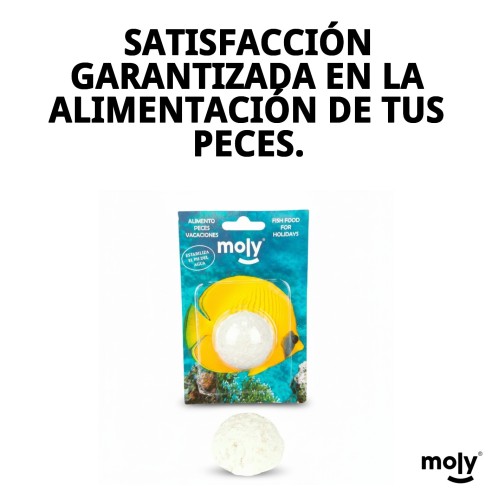 Moly Vacaciones Stick: Alimento Ideal para Peces en Vacaciones